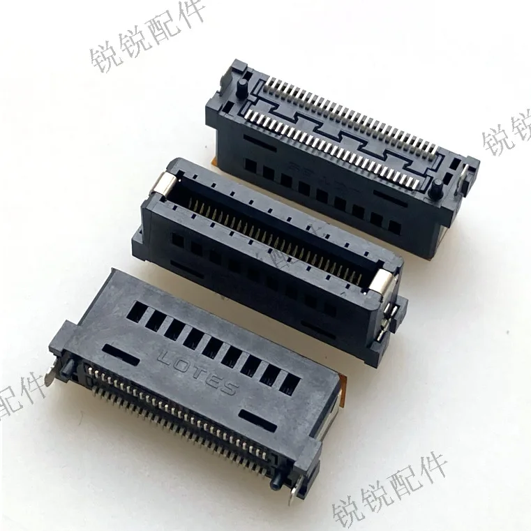 For LOTES GEN Z 56P SMD AGNZ0076-P003A EDSFF Vertical, High Speed Interface Connector