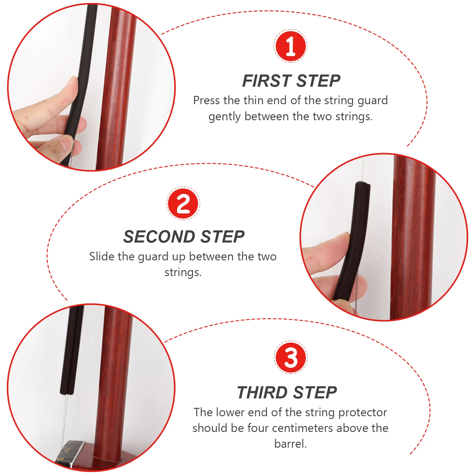 

1pc Erhu String Protection Sleeve Premium Silicone Protective Cover For Erhu Stringed Instrument Accessory Musician Gift