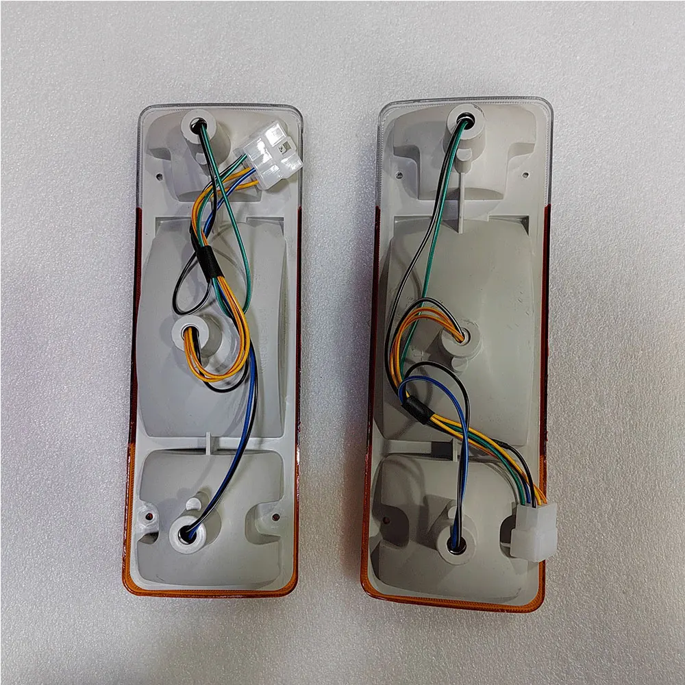 자동차 미등 브레이크 라이트, 도요타 다이나 BU60 BU100 BU102 LY162 히노 듀트로 300 1999 2000 한 쌍