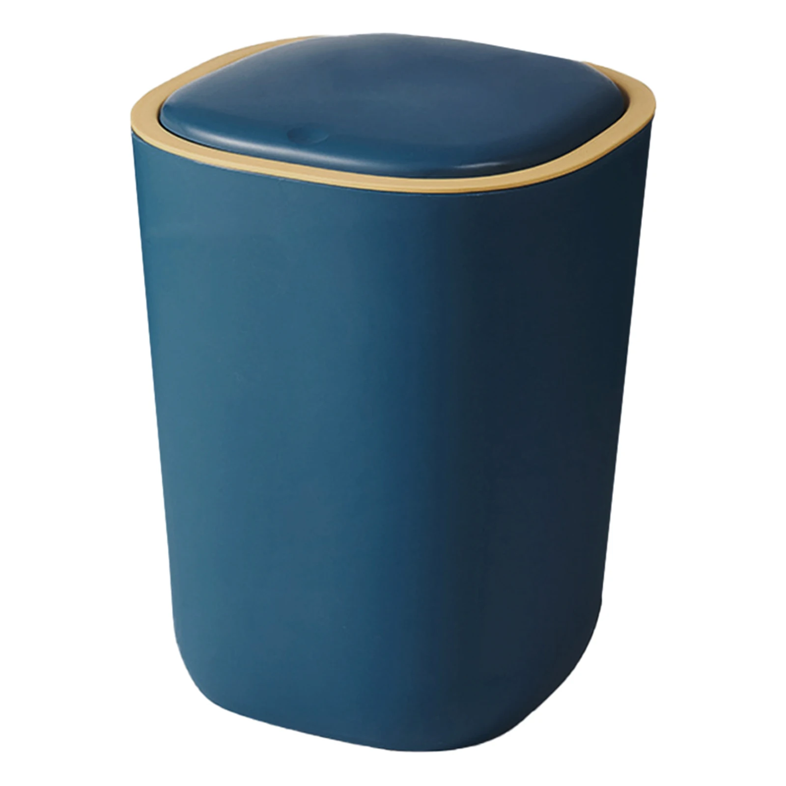 

Flip Trash Can Mini Garbage Bin for Kitchen Bedroom PP Household Waste Container Reusable Environmentally Friendly Simple
