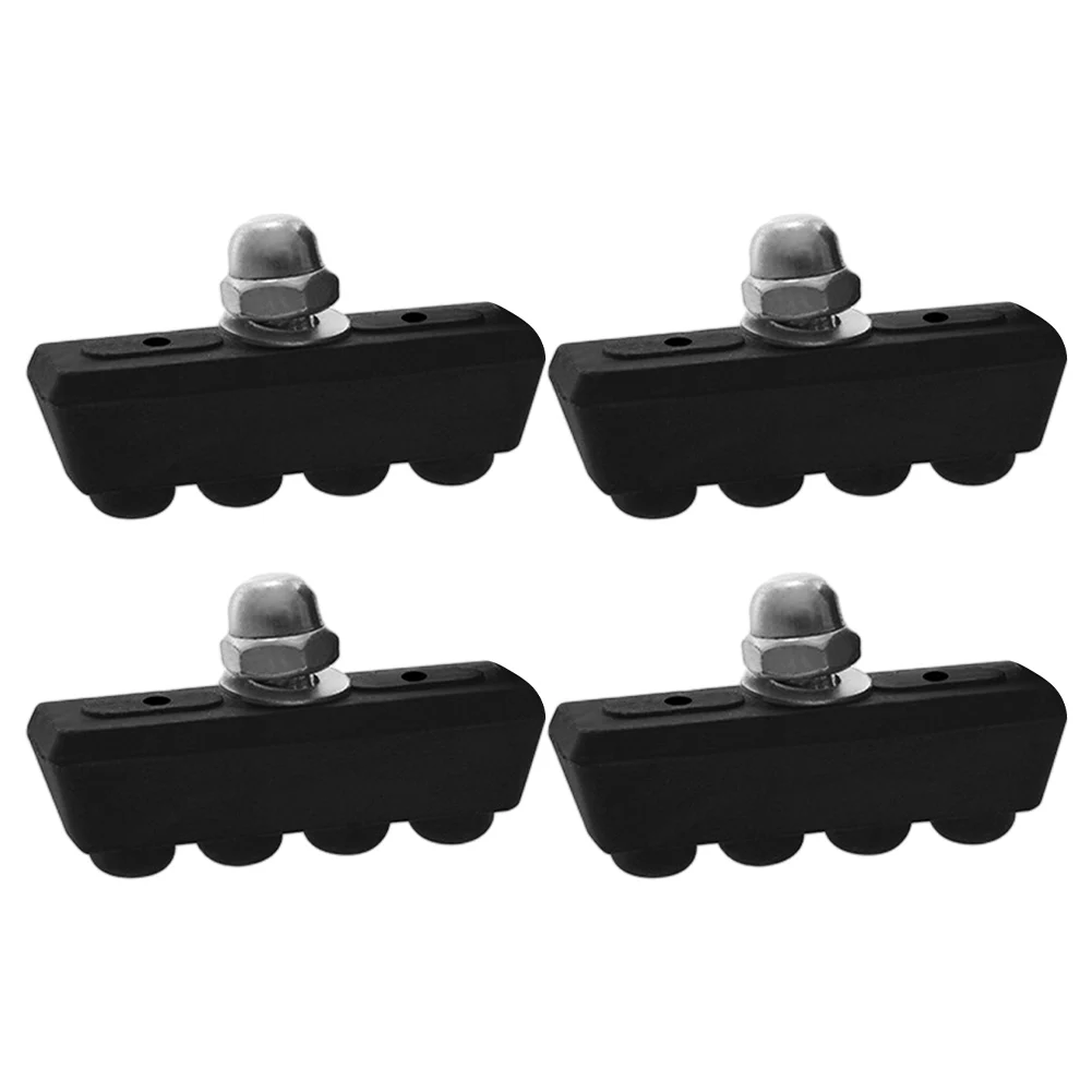 

4/8PCS New MTB Mountain Bike Brake Blocks Set Rubber Bicycle V-brake Shoes Pads Road Riding Cycling Accessories 45MM Lightweight