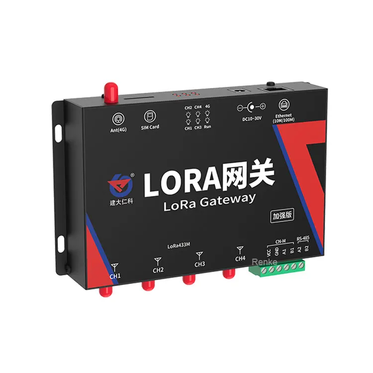 Renke Collect マルチLoRaセンサー 3km長距離無線LoRaゲートウェイ イーサネットRS485アップロード付き