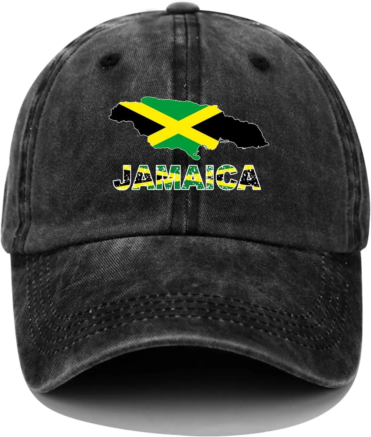 

Бейсбольная кепка Jamaica с принтом в виде карты для мужчин и женщин, забавные подарки