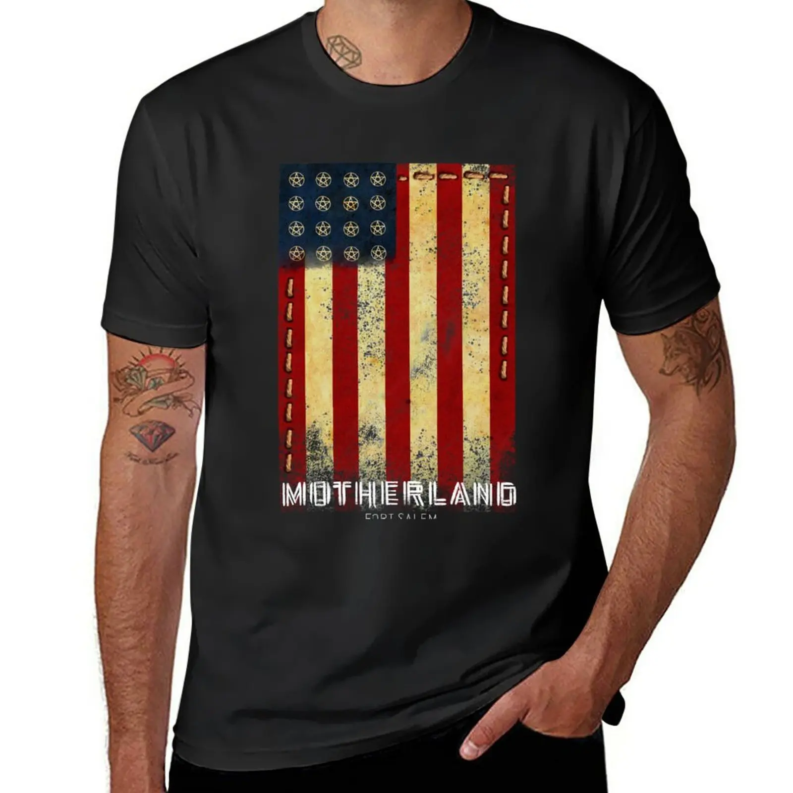 New Motherland Fort Salem - Fan art T-Shirt man clothes funny t shirt mens plain t shirts