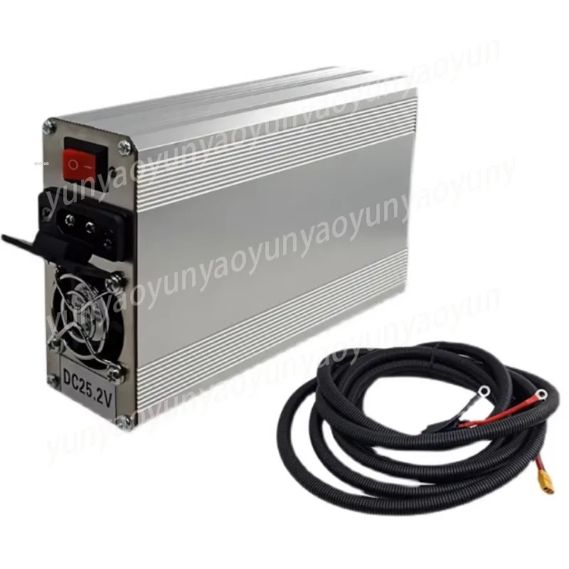 Outdoor Power Station Smart Fast Car Charger 24V 30A 12V High Power Adapter Support Generator Charging