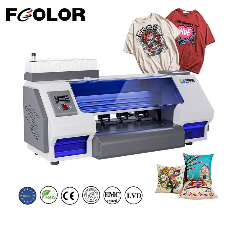 

Fcolor A3 XP600 DTF Printer Dual XP600 Printhead T Shirt Printing Machine DTF Transfer Printer A3 For T-Shirt Hoodie Textile