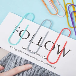 10Pcs /lot 100mm Paper Clips Large Giant Big Paper Clip Office Supplies