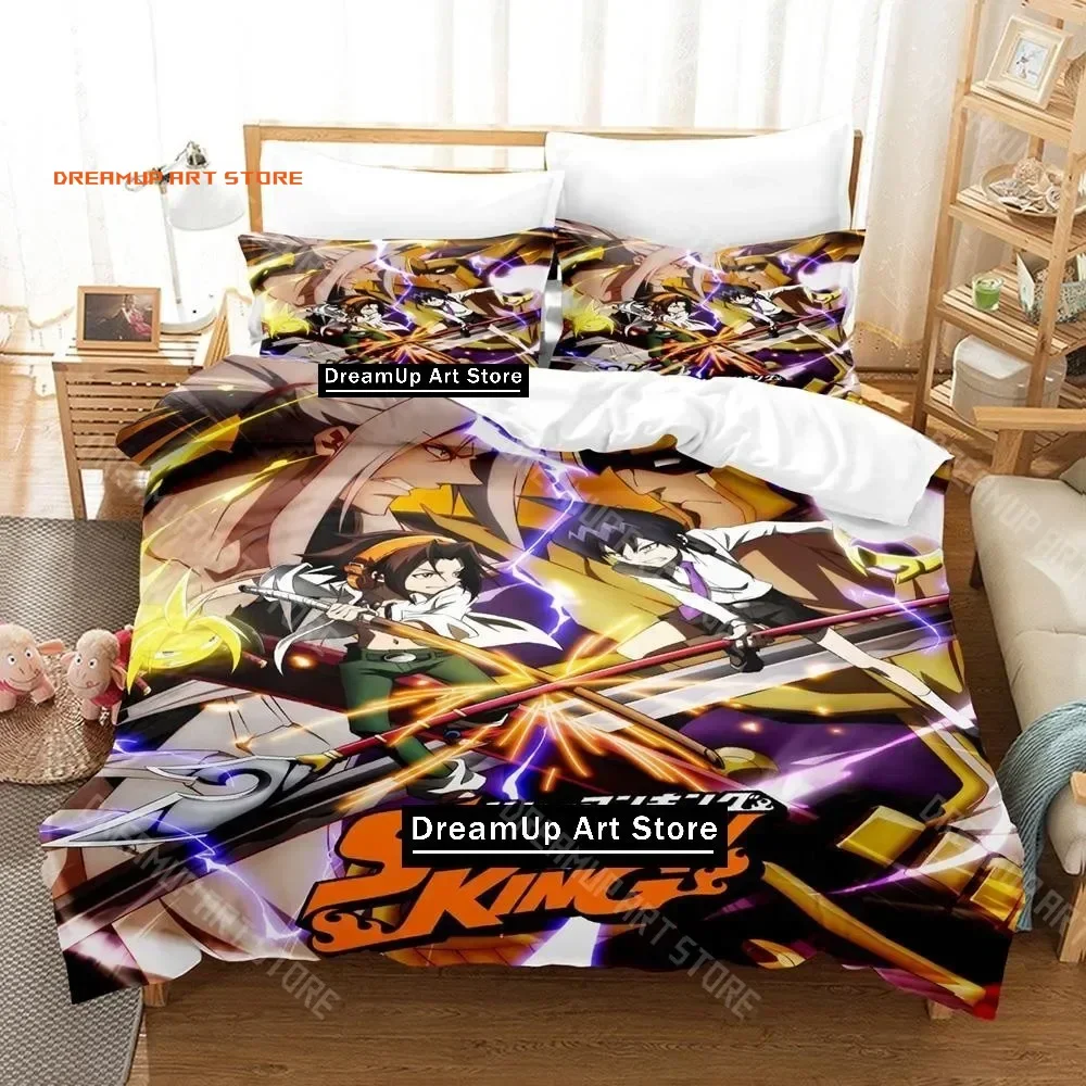 2026 3D Print Shaman King Bedding Set Single Twin Full Queen King Size Bed Set Adult Kid Bedroom Duvetcover Sets Anime Bedding S