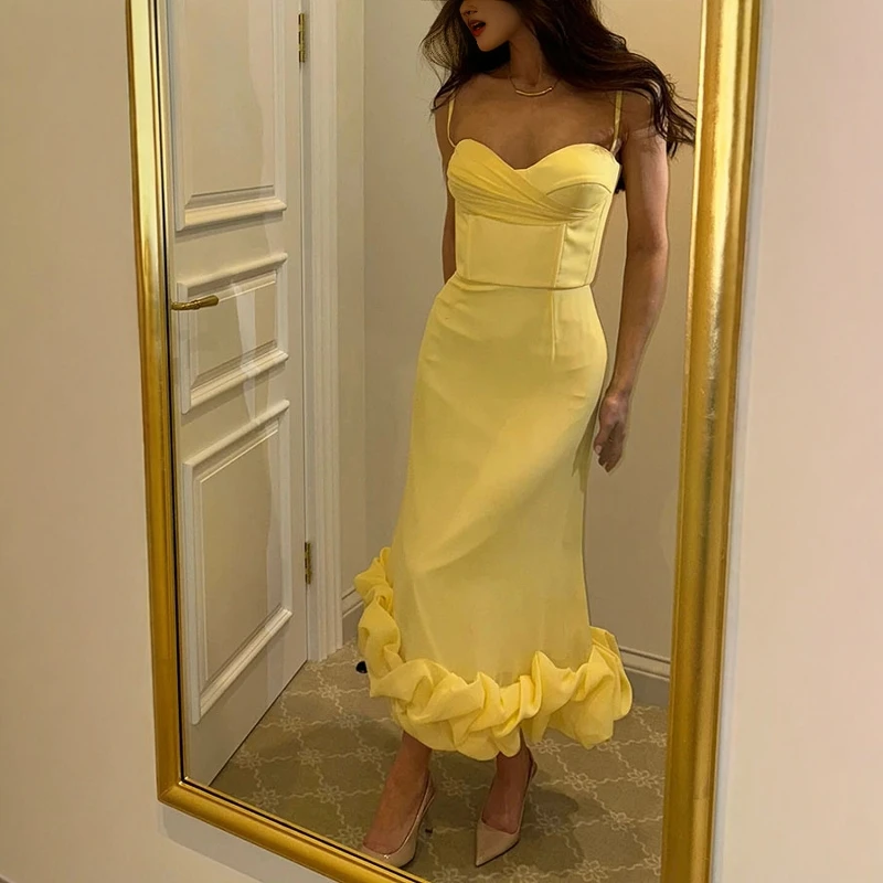 

Sexy Long Tail Finet Dr Birthday Par Evening Gown High Waist No Sve Adult Ceremony Performance KTV Wedding Dr