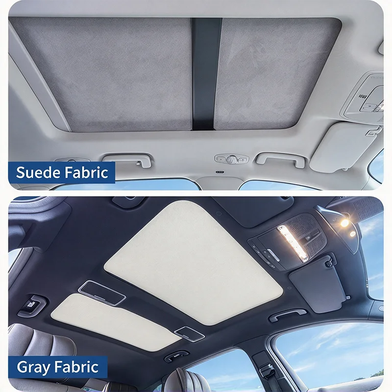 For MG6 2017 Panoramic Roof Sunshade Heat Insulation UV Protection Cover Car Auto Interior Accessories Parts