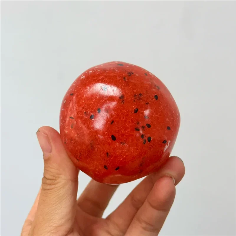 Watermelon Ice Sand Ball Squishy Fidget Toy Vaseline Plasticity Crunch ASMR Sound Stress Relief For Adult ADHD Anti-Anxiety Gift