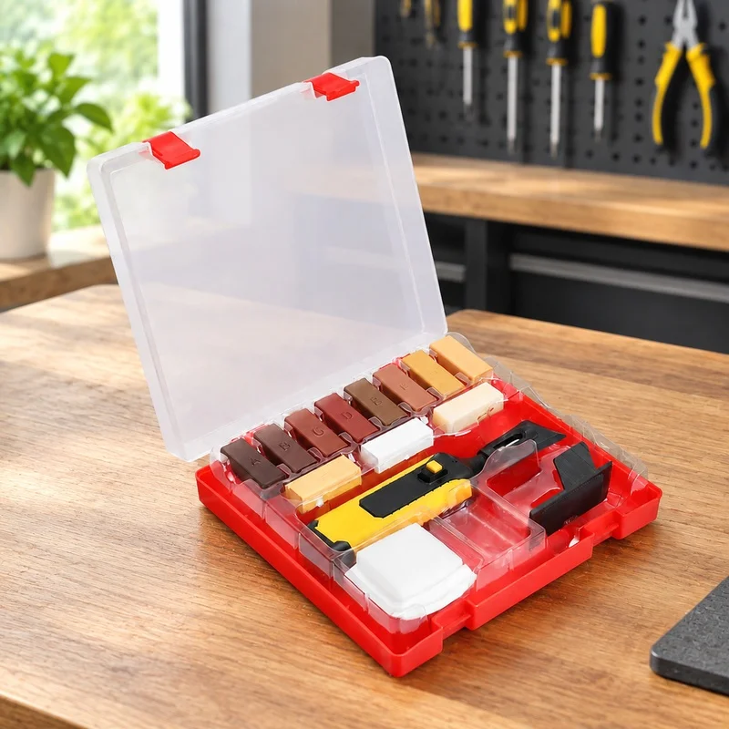 ラミネートフロア、木製家具、キャビネット、および表面の傷修復キット