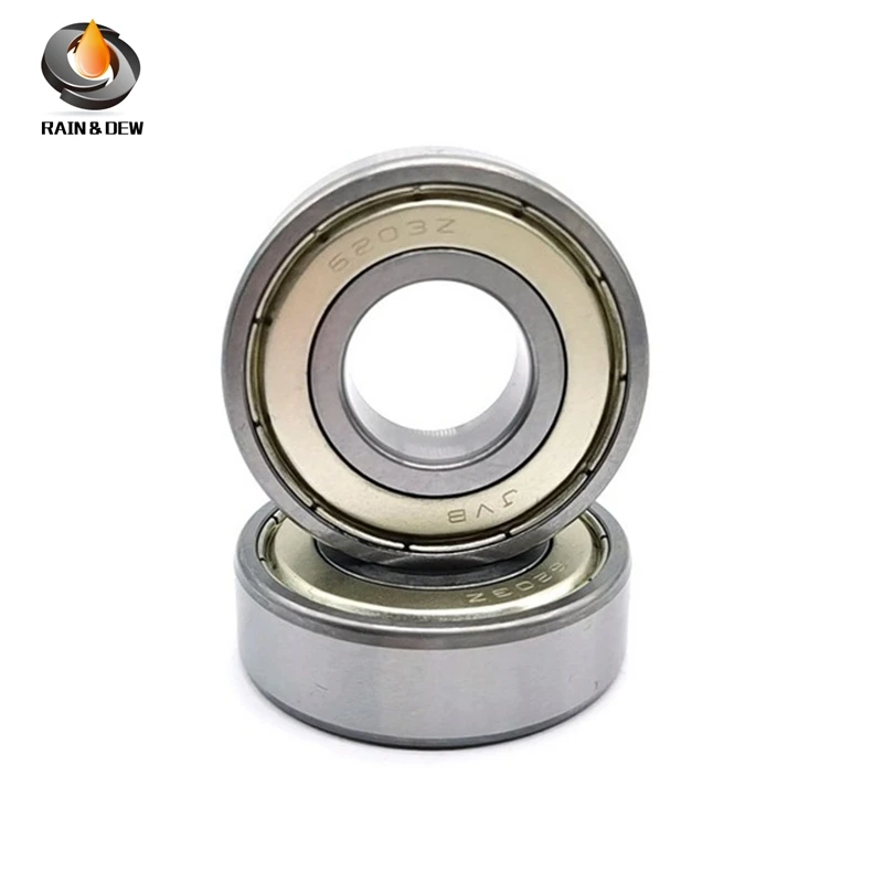 Motorcycle Engine Bearing 6203ZZ Ball Bearing 17x40x12mm ABEC-7 6203 Bearing Intermediate Shaft