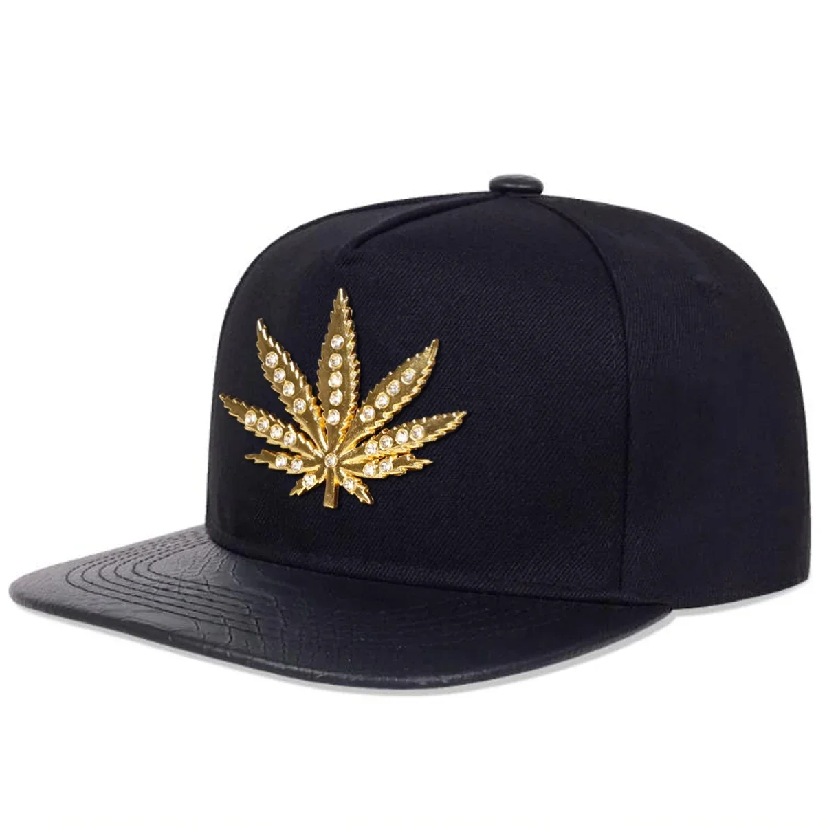 Unisex Maple Leaf Label Hip-hop Hats Spring And Autumn Outdoor Adjustable Sports Casual Baseball Caps Sunscreen Hat