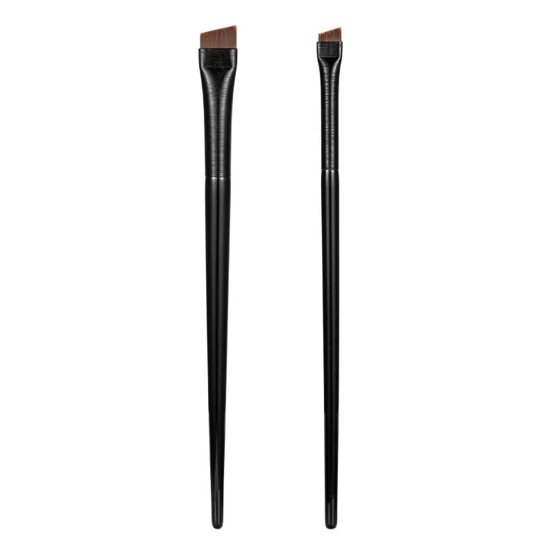 Nest Silkworm Brush Fine Oblique Head Eyebrow Brush Eyeliner Pen Portable Makeup Brush Factory Straight Hair