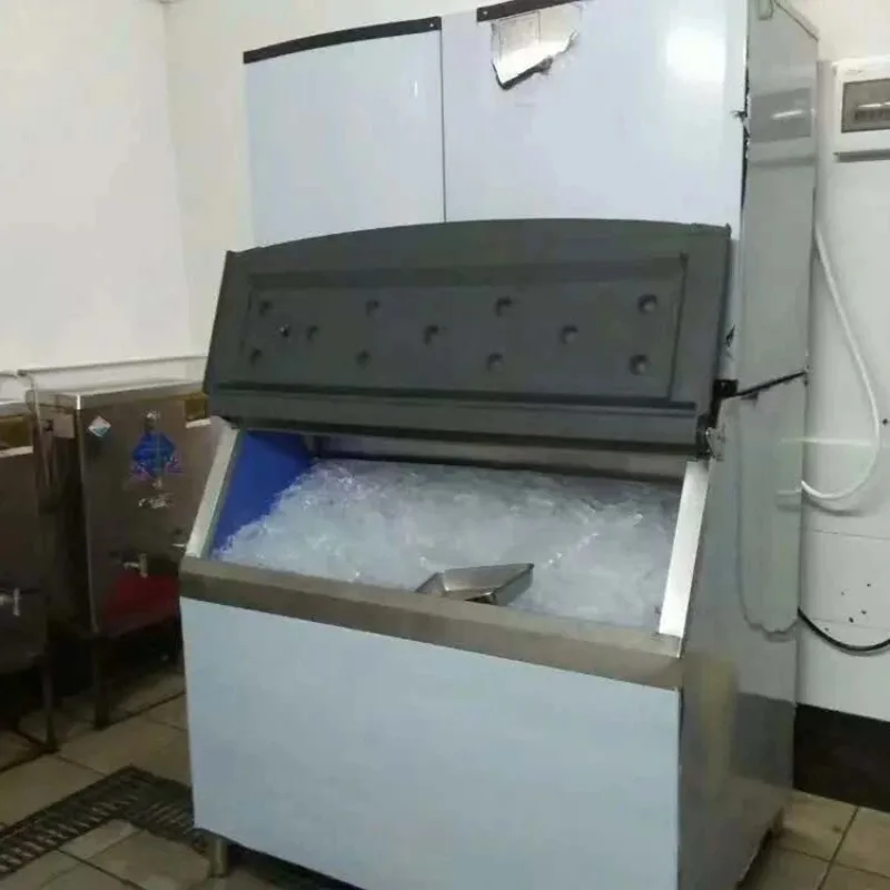 Wholesale Commercial Block Ice Maker 1000kg Production Capacity in 24 Hours Manufacturer's Price Single-Temperature Ice Machine