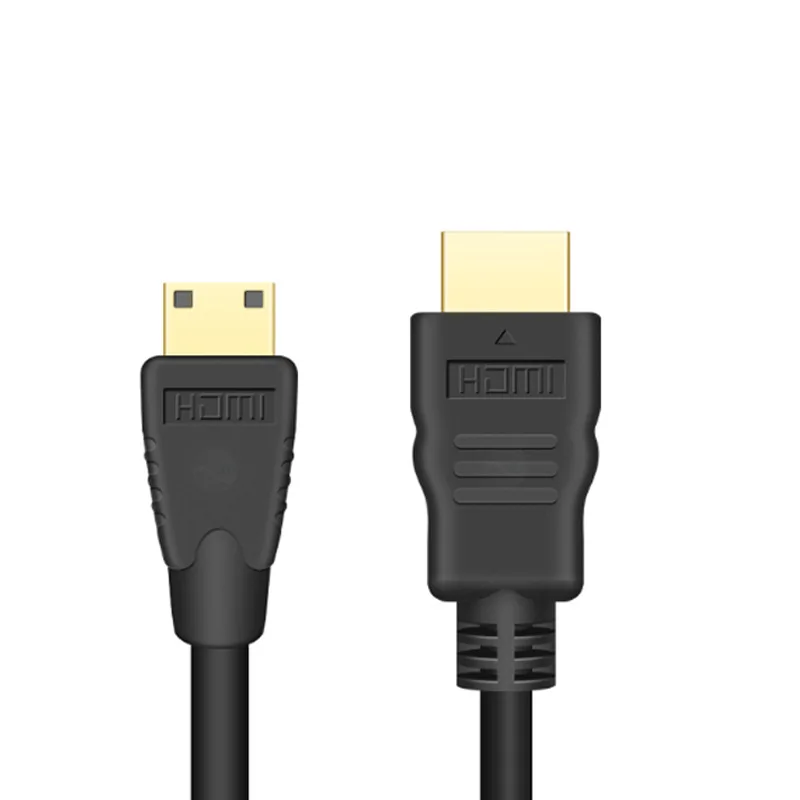 ﻿ Mini HDMI-compatible to HDMI Cable MiniHDMI Cable For Monitor Tablet Camera DV graphics card HDTV Display Projection Cable