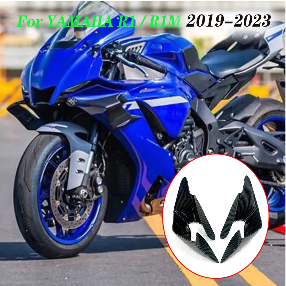 

Motorcycle Accessories Fixed wing fairing Small wing spoiler Aerodynamic wing For Yamaha YZF R1 2015-2024 YZF R3 2019-2024