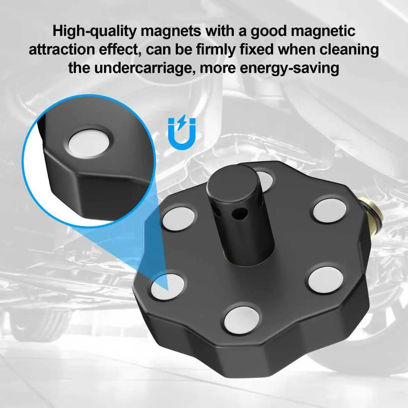 O-Ring Chassis Cleaner Flusher Kit Efficient Chassis cleaning rinsing kit with 360 degree rotating nozzle magnetic base
