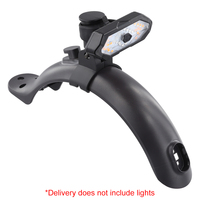 Electric Scooter Rear Indicator Mount Adjustable Brake Light Support Taillight Mud Guard Bracket for Xiaomi M365 Pro 2 MI 4