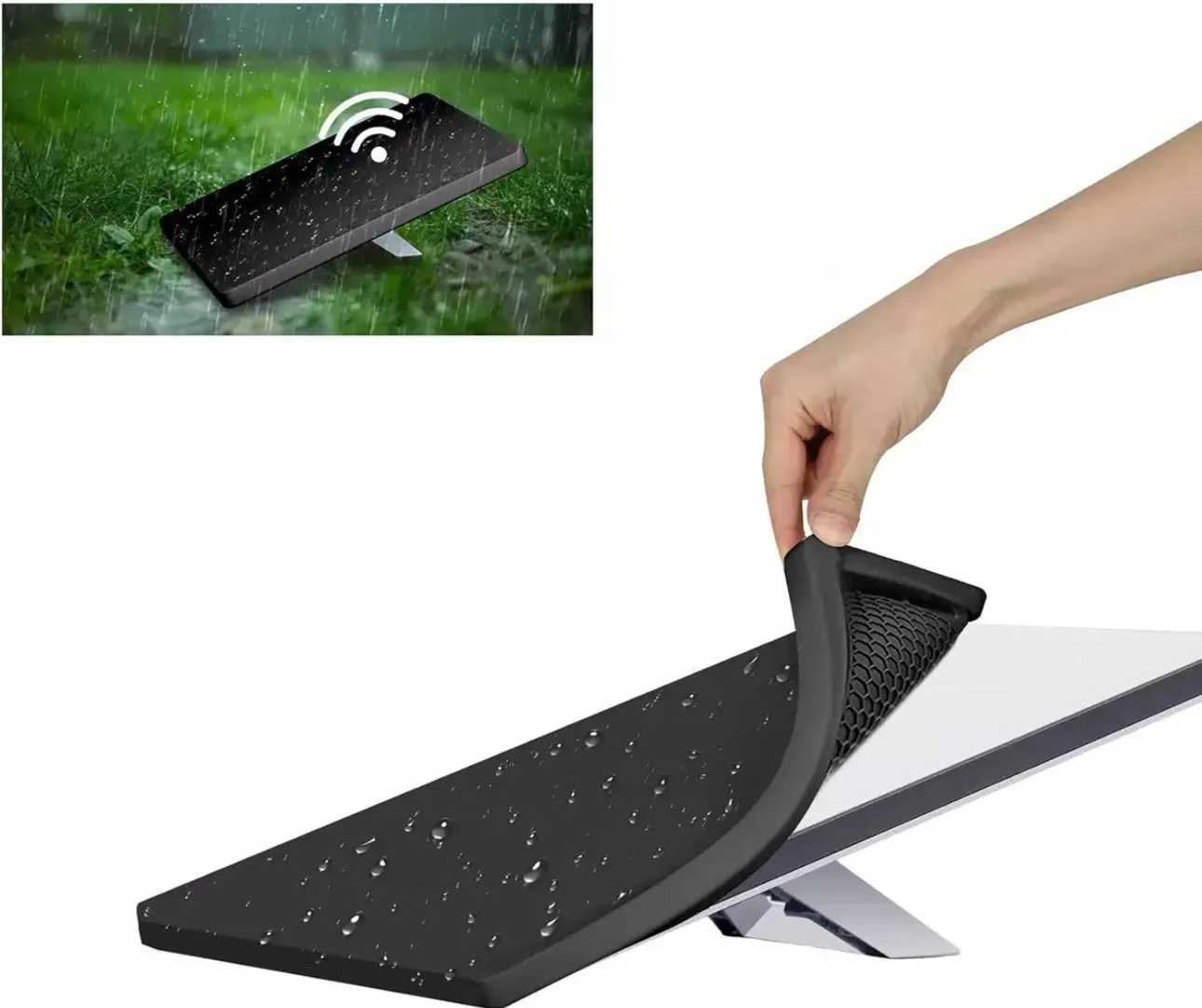 

Starlink Mini Protective Cover Silicone Protective Case for Starlink Mini Dish