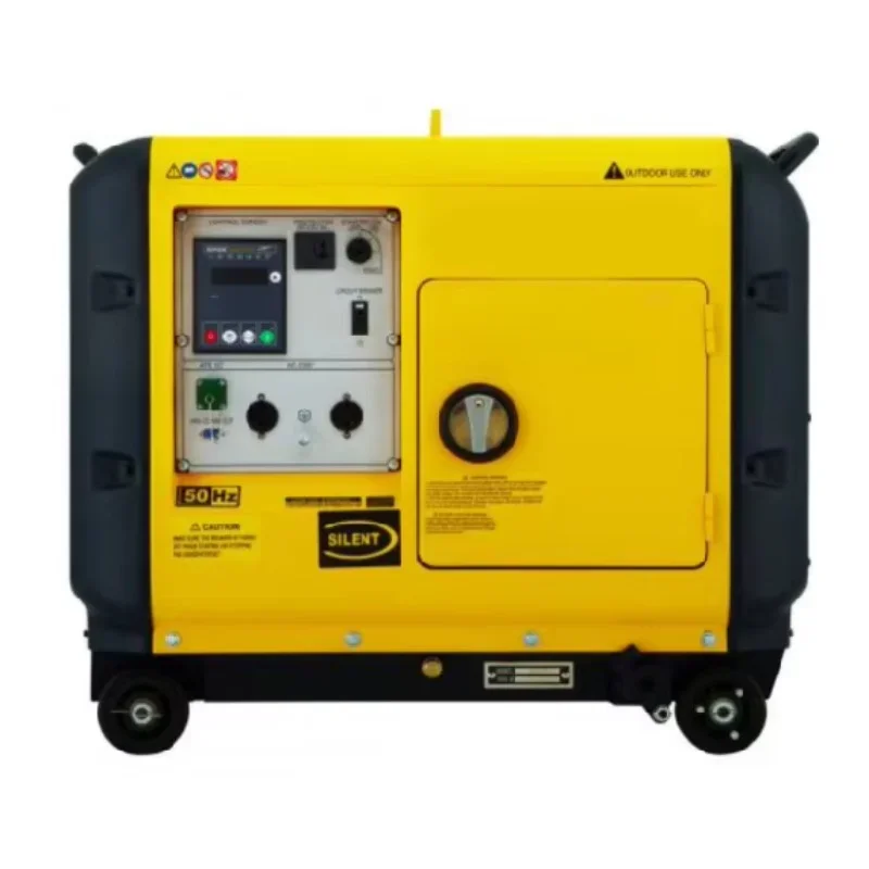 customized 5kw 6kw 7kw 8kw 10kw portable silent diesel generator for home use