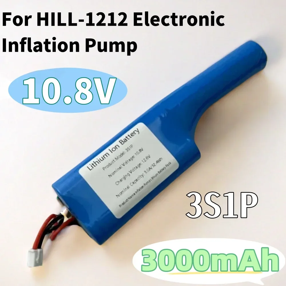 

100% New 10.8V 3000mAh 3S1P Rechargeable Lithium Battery Pack Suitable for Inflation Pump Injection Pump