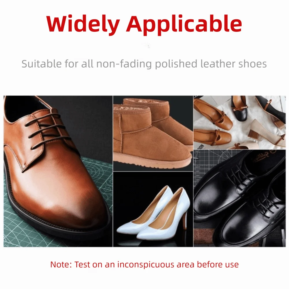 مجموعة برميل محمولة مجموعة تلميع الأحذية السوداء لإزالة البقع من الجلد مجموعة تلميع الأحذية أدوات العناية بالأحذية