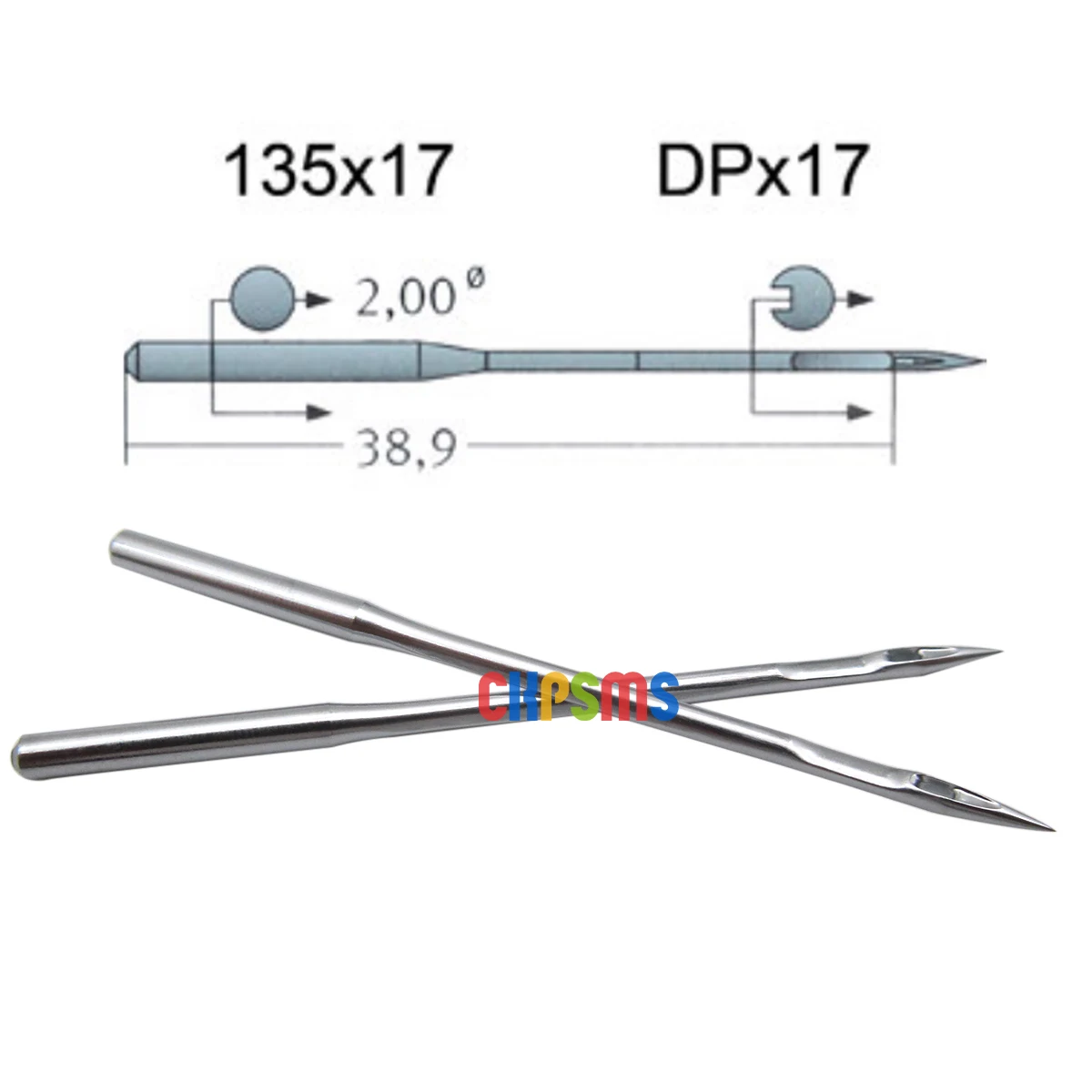 50PCS Groz-Beckert 135X17 DPX17 SY3355 FOR Industrial Walking Foot Machine Needles