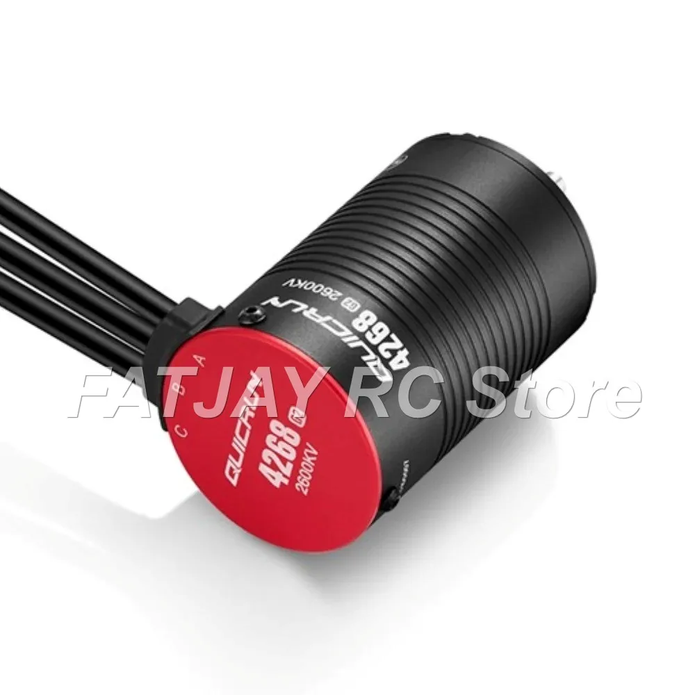 Image of 4274 4268 Hobbywing QuicRun 150A G2 ESC FATJAY Brushless Power Combo für 1/8 RC Auto
