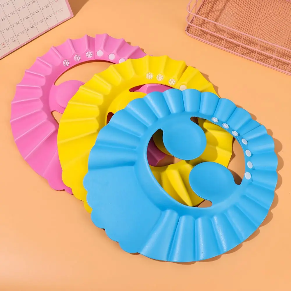 Ear Protection Fashion Portable Eye Protection Waterproof Wash Hair Shield Bath Visor Baby Shower Caps Shampoo Hat