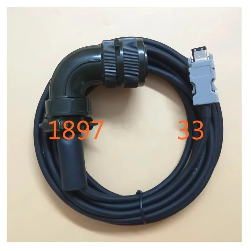 サーボモーターに接続されたサーボドライブ、エンコーダケーブル、SGMGH-10ACA61、sgdm 20ada sgmgh 10aca61