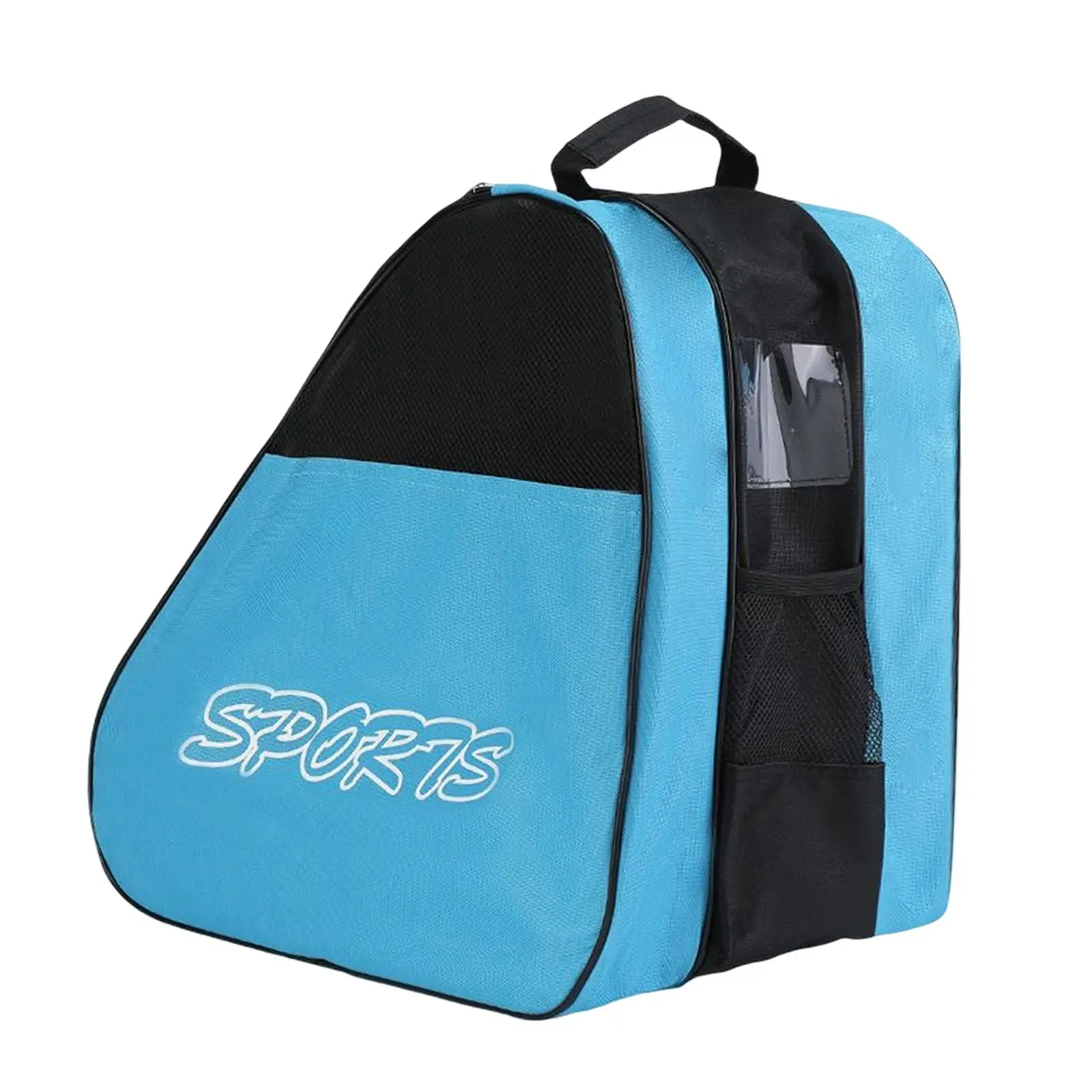 Ice Inline Skates Bag Breathable Nylon Skating Backpack with Compartments for Kids Youth Adults
