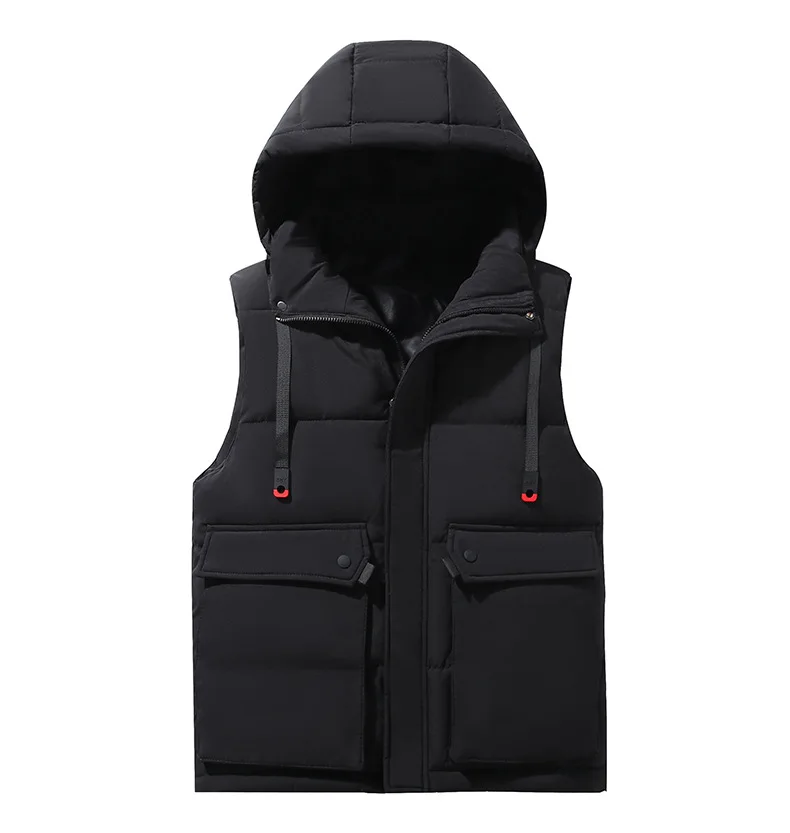 Plus Size Autumn Winter Vest 155kg Men 8XL 7XL Thick jackets Sleeveless Vests