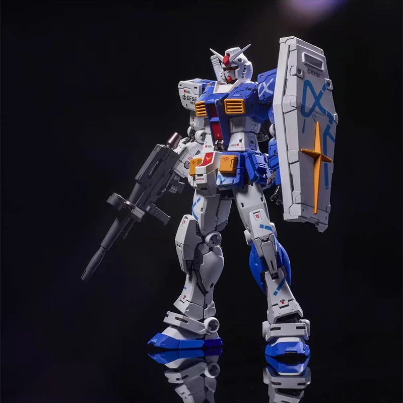 

﻿ In stock Gundam FAT CAT RX-78-2 Ver.9 001 RG 1/100 Anime Action Figurine Assembly Model Collectible Toys Boys Christmas Gifts