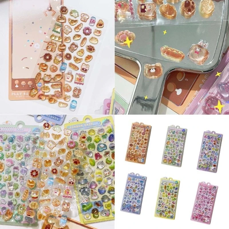 

Наклейка с изображением животных из мультфильма, детская мотивационная наклейка для планировщика, журналов, ноутбуков, чехол для телефона, украшение для бутылки с водой, лучшая распродажа