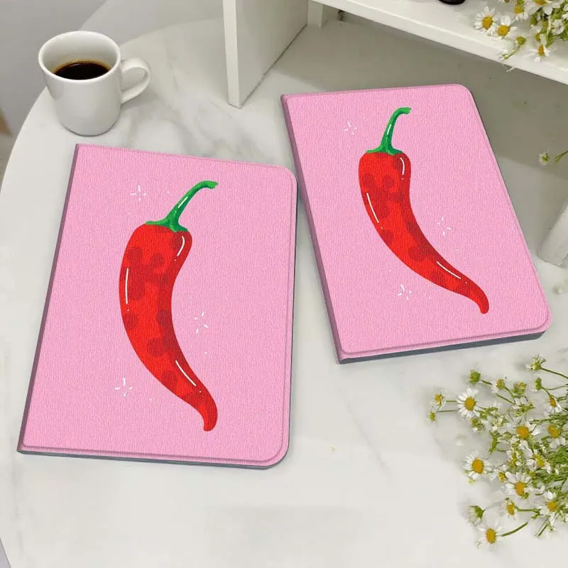 

Red Heart Shape Decor Case For Honor MediaPad MatePad 6 7 X8 M5 M6 V6 V7 T5 T10 T10s 10 11 SE C5e X8a Pro Lite Tablet