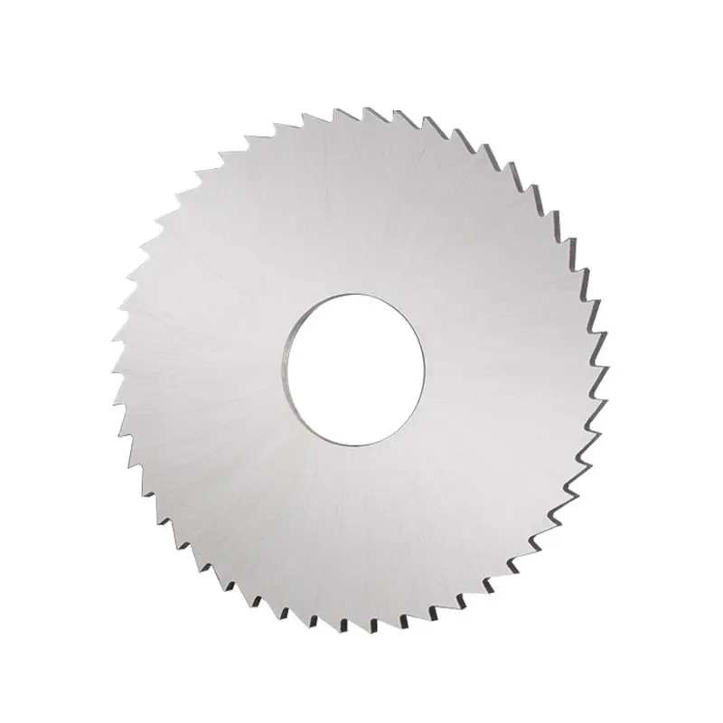 Saw Blade Circular Milling Cutting Disc Tool CNC Slot Machining Tungsten Carbide Steel Diameter 40 50 60mm Slitting Metal Steel