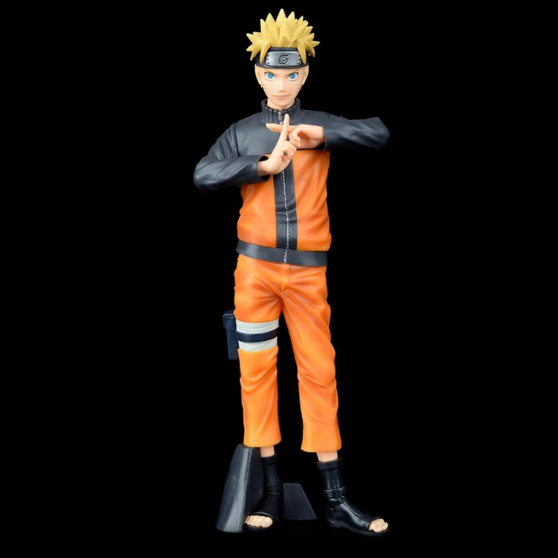 28cm Anime Naruto Shippuden Action Figure Uzumaki Naruto Face Changer Sage Toad Sennin Doll PVC Collectible Model Toy Kid Gift