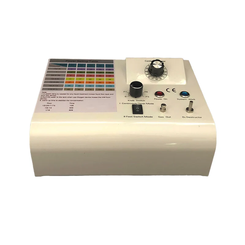 Latest Design Ozone Therapy Machine Ozone Medical Device With Timer And Foot Switch Control Mode