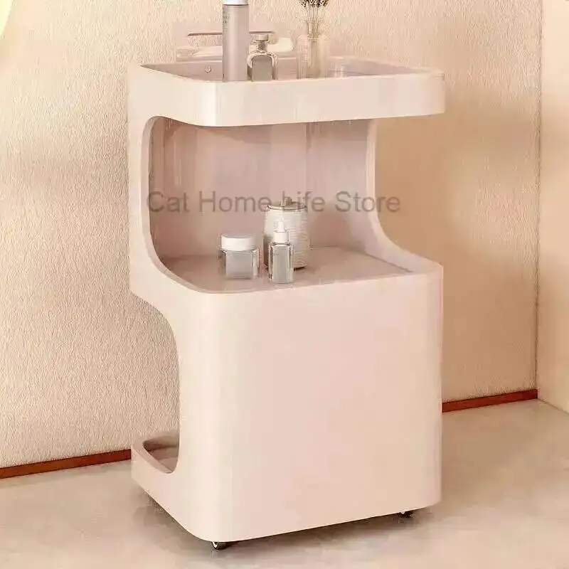 Drawers With Stainless Steel Cart Trolley Beauty Hairdressing Wheels Barber Hairstylist Salon Decor Cosmetic Furniture Manicure