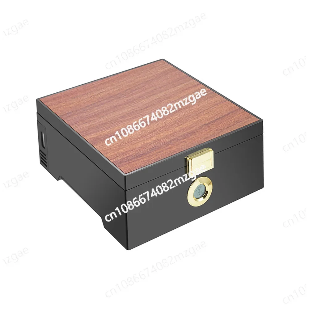 

Коробка для сигар Шкаф для сигар Кедровое дерево Коробка для увлажнения сигар с постоянной температурой Питательная коробка