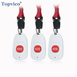 SOS 패닉 단추 홈 경보 시스템, 비상 단추, 노인 경보, 키체인 컨트롤러, 노인, GSM, 와이파이, RF 433MHz