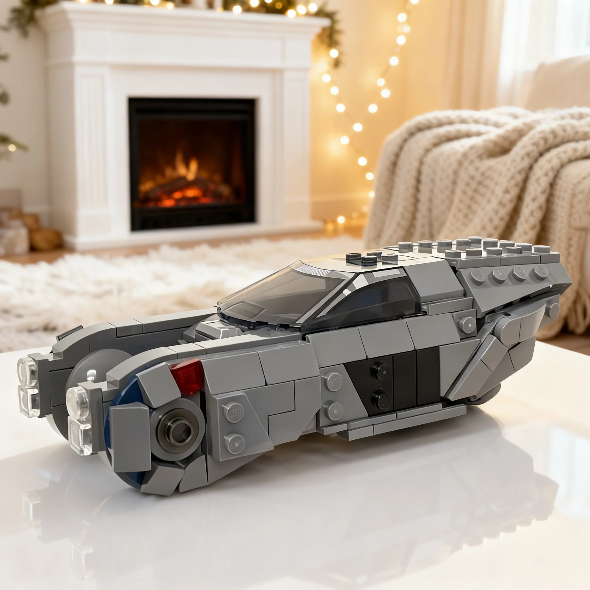 349pcs MOC Blade Runner Officer K S Spinner City Champions Model Building Blocks Toys Architecture Christmas Gift Assemble DIY