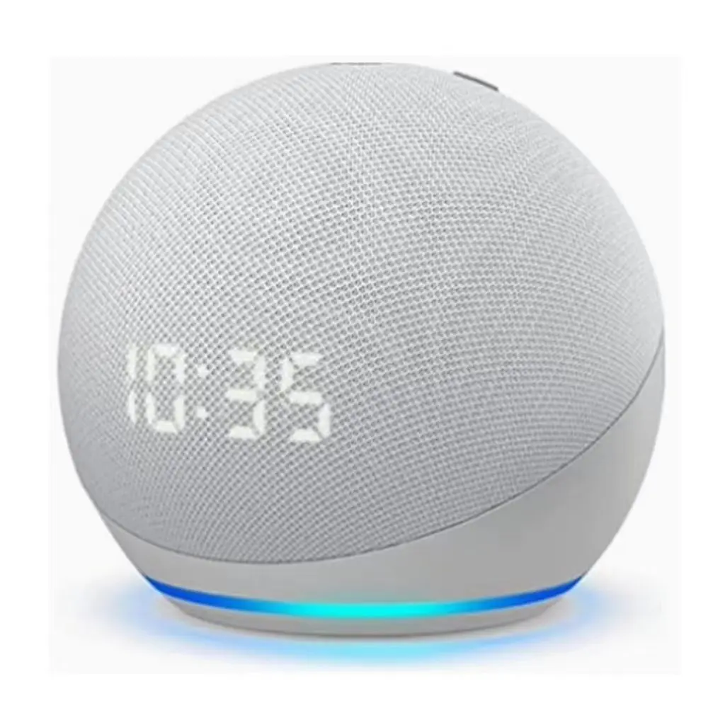 Echo Dot-altavoz inteligente de 5ª generación, reloj inalámbrico portátil para exteriores, asistente de Google, voz Alexa, 2024