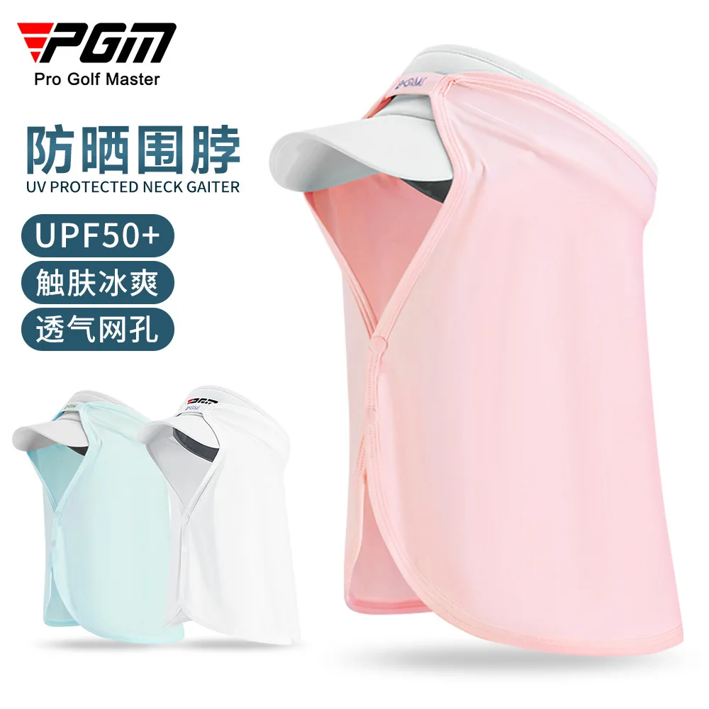 

PGM Golf Sunscreen Mask, Women's Breathable Scarf, Outdoor Ice Silk Face Mask, Neck Hood Curtain, Ball Boy Headscarf, All Size