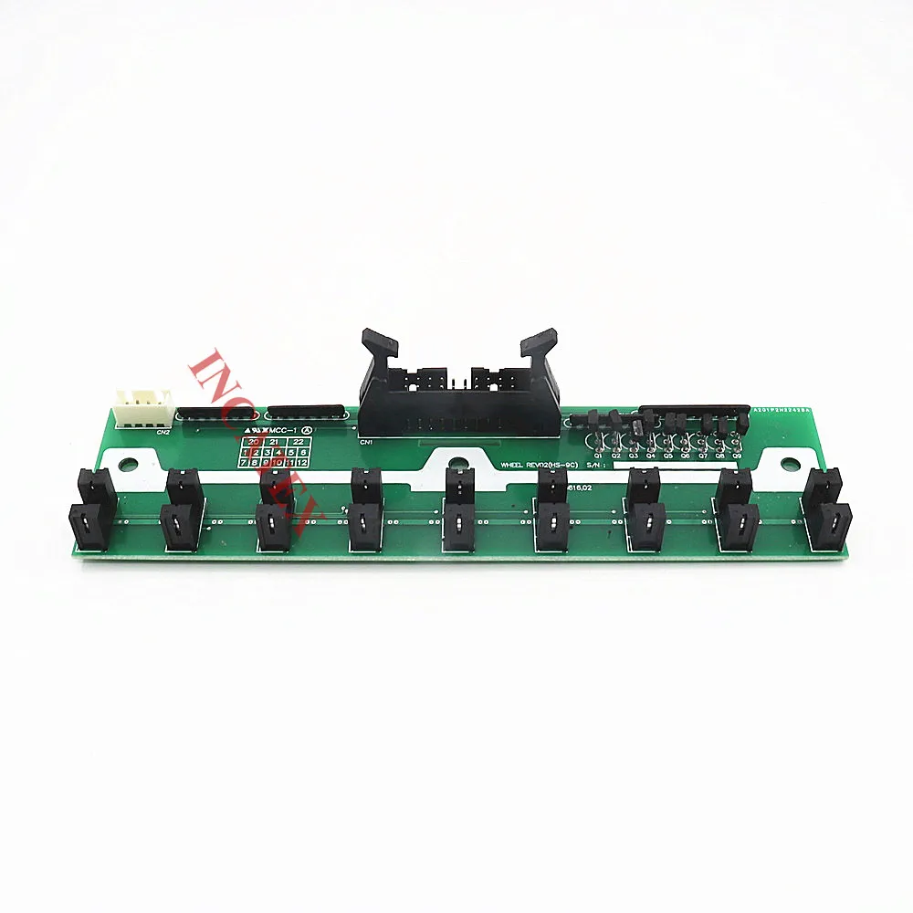 SWF Sunstar Embroidery Machine Spare Parts High Copy Wheel Sensor Board Card 9 Needles 9 Colors WHEEL REV02 (HS-9C) BD-000616,02