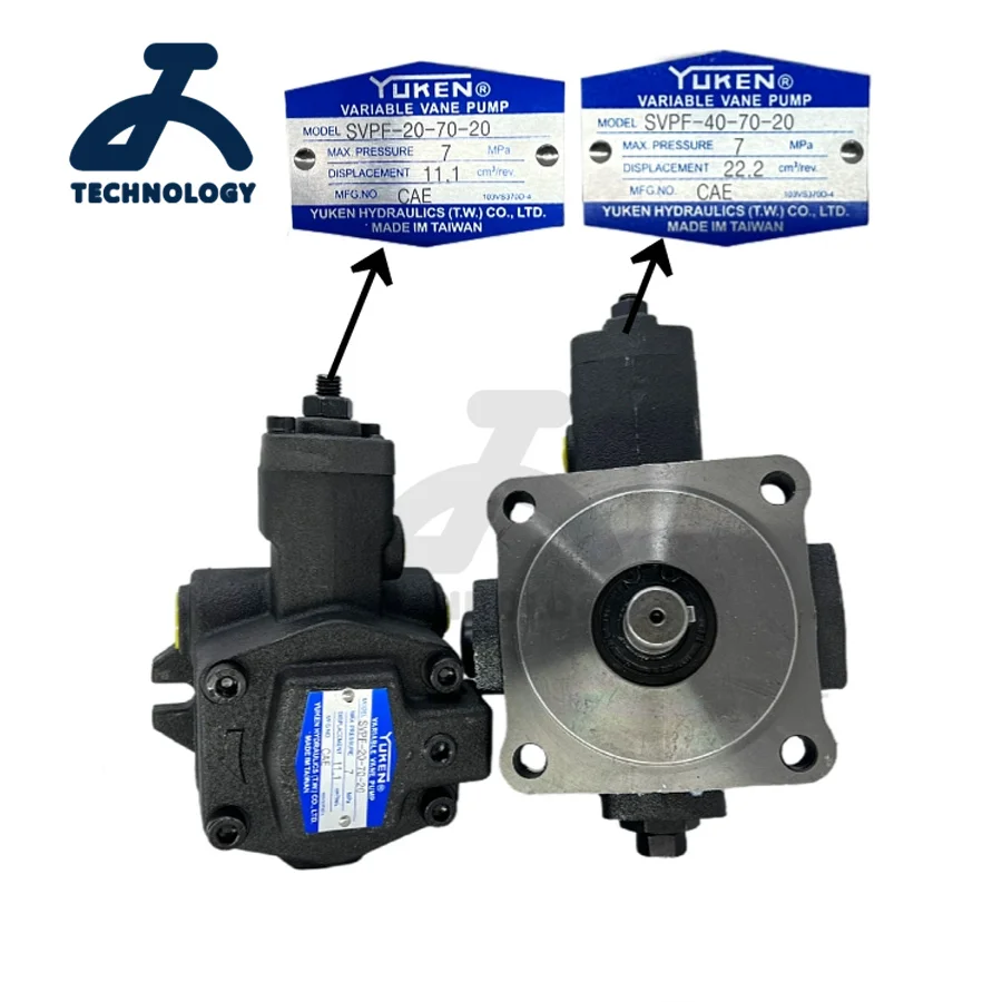 ユケン SVPF-30-55-20 SVPF-30-70-20 SVPF-40-20-20 SVPF-40-35-20 SVPF-40-55-20 SVPF-40-70-20 オイルポンプ