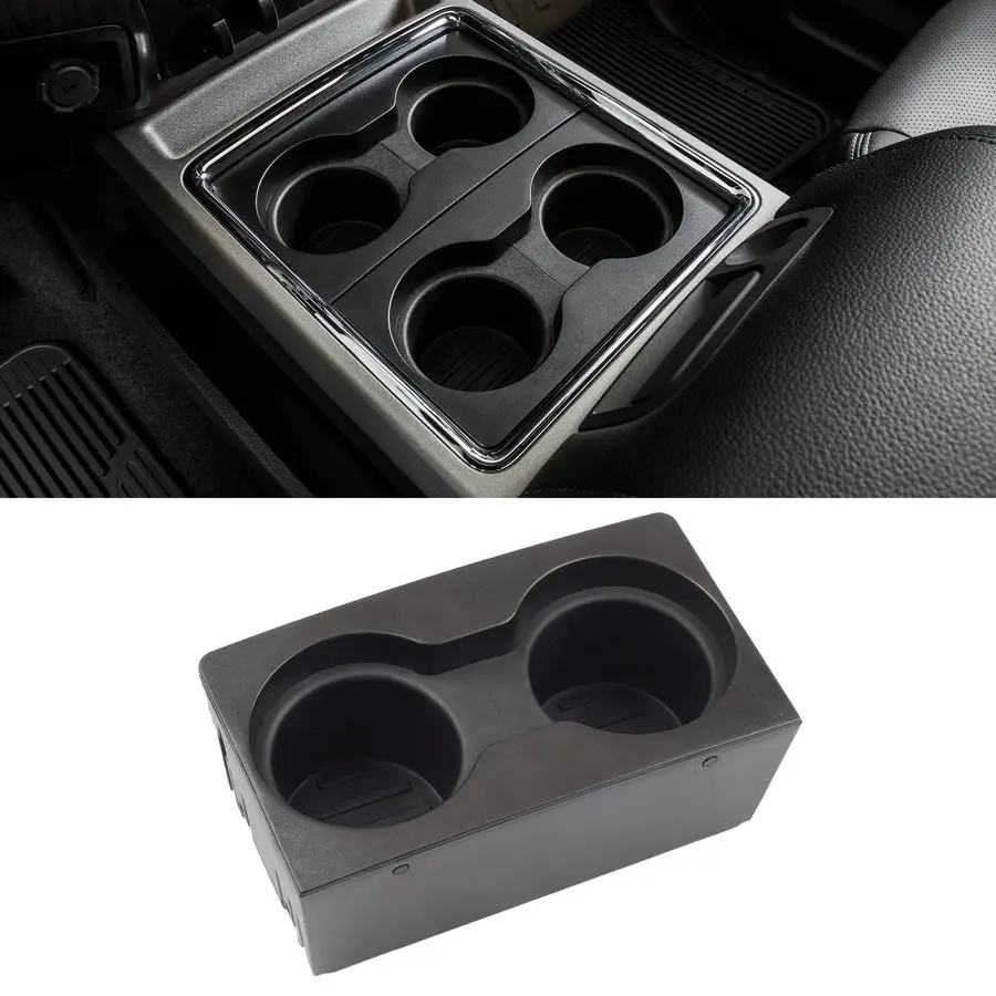 

Front Center Console Cup Holder Insert Compatible with Ford F250 F350 F450 F550 Super Duty 20112015 Replaces BC3Z7813562AA BC3Z7