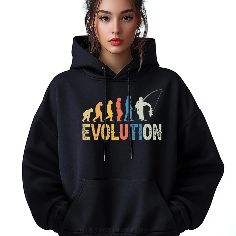 

Funny Human Evolution Of Fisherman Bass Fish Lover Christian Sweater Men Sweatshirts For Men 4TH of July